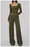 SPARK Women's Long-Sleeve High Stretch Slim-Fit Yoga Top ZC9599