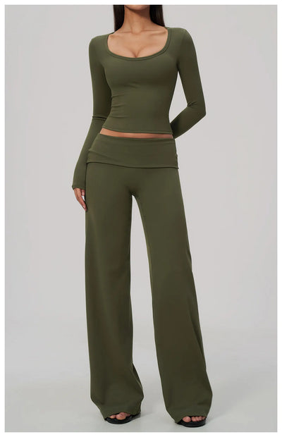 SPARK Women's Long-Sleeve High Stretch Slim-Fit Yoga Top ZC9599