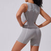 SPARK Athletic Short Bodysuit with Zipper FYD212