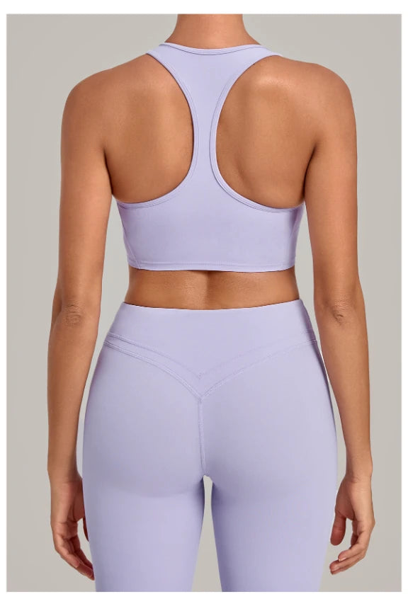 SPARK Women's Breathable Racerback Yoga Gym Bra QS5293