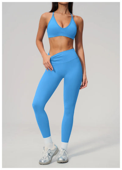 SPARK Seamless Special Back Butt Lifting Tummy Control Yoga Leggings ZC3595