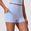 SPARK High Waist Double Pocket Yoga Shorts CY5457