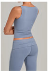 SPARK Women’s Square Neck Yoga Tank Tops TF6012