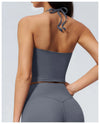 SPARK Women's Halter Neck Tie-Up Yoga Tank Top ZC5560