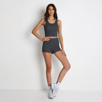 SPARK Folded Waist Yoga Shorts SB2443