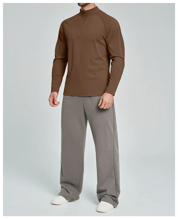 SPARK Men's Half-zip Workout Long Sleeve Top DD5086