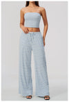 SPARK Women's Striped Loose-fit Yoga Sweatpants ZC4556