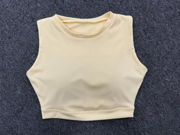 SPARK New Women's Cropped Tennis Sports Tank Top TF7710