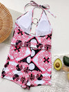 SPARK Print Hollow Out Swimwear QCB93