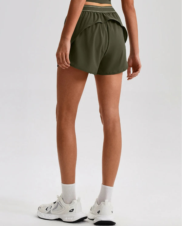 SPARK Women's Special Back Quick Dry Yoga Shorts LQ2237