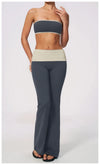 SPARK Women's Color-block Yoga Tube Top ZC2570