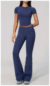 SPARK Seamless Short Sleeve Yoga Athletic Top ZC4535