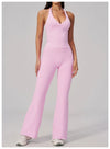 SPARK Seamless V-neck Halter Yoga Fitness Tank Top ZC2557