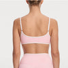 SPARK Contrast Color Spaghetti Straps Fitness Sports Bra RX6008