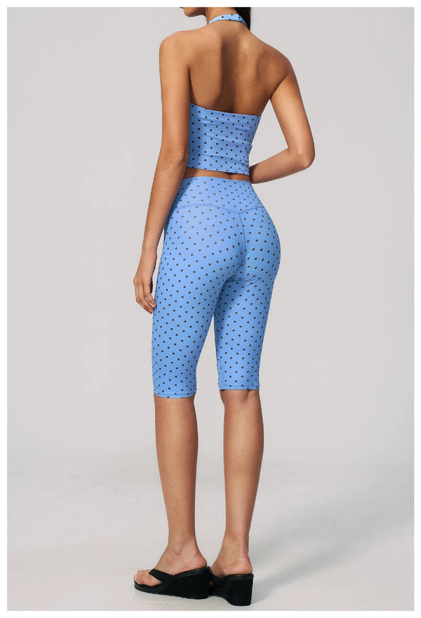 SPARK New Polka Dot Yoga Set For Women ZC4551-1