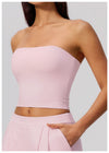 SPARK Women's Strapless Sexy Open-Back Yoga Tube Top ZC8793