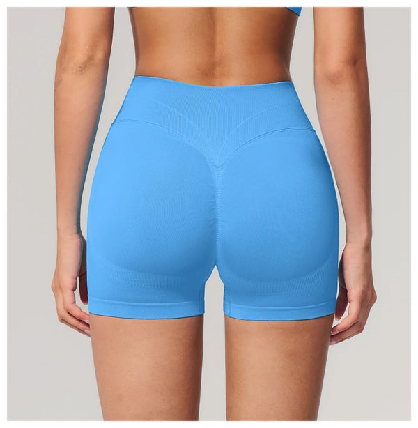 SPARK Seamless Fitness Shorts 3 Inch Scrunch Butt Yoga Shorts for Women ZC3595