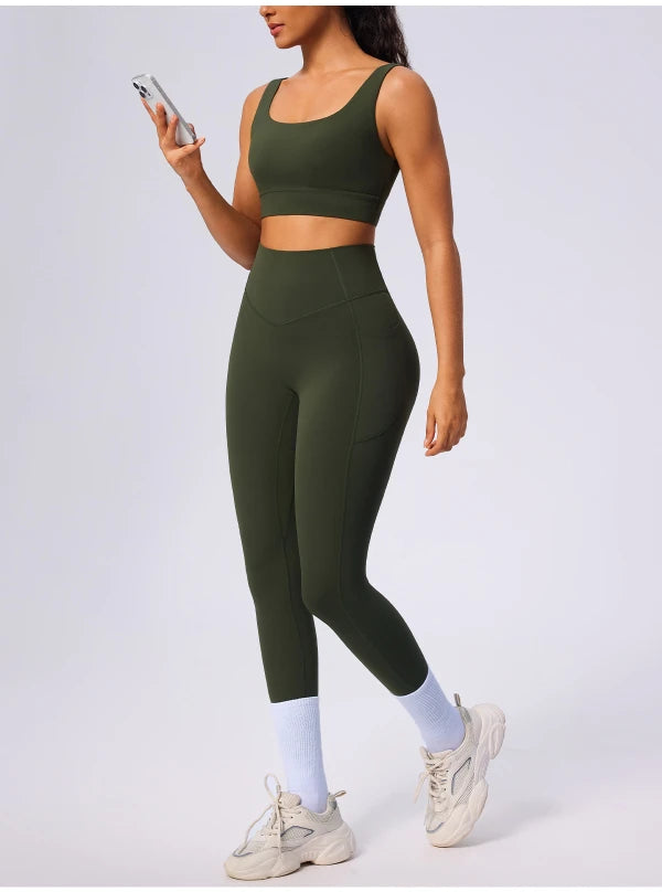 SPARK New Women's High Impact Shockproof Yoga Sports Bra FYD239