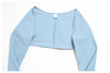 SPARK New Long-Sleeve Crop Athletic Yoga Shrug ZC9639
