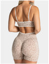 SPARK Seamless Leopard-print Yoga Fitness Bra RXW3006-2