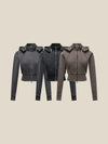 SPARK Retro Removable Hooded Jacket for Women TH25301