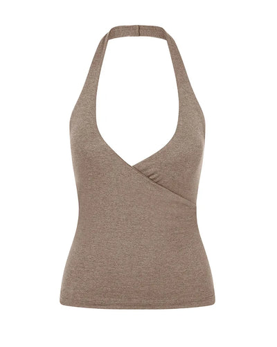 SPARK Halter Neck Yoga Sport Tank Top QY6508