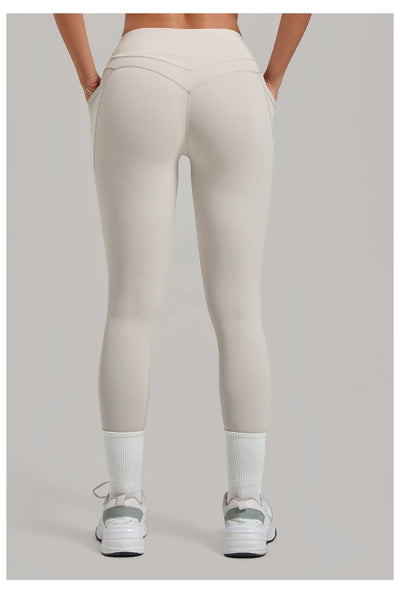 SPARK Women's Hip-lifting Yoga Leggings With Pockets QS2629