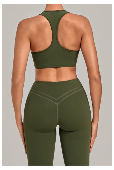 SPARK Women's Breathable Racerback Yoga Gym Bra QS5293