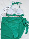 SPARK Sexy Solid-color Three-piece Bikini Set CHU879