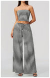SPARK Women's Striped Loose-fit Yoga Sweatpants ZC4556
