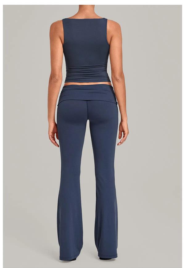 SPARK Women’s Square Neck Yoga Tank Tops TF6012