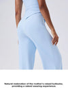SPARK High Waist Yoga Straight Leg Pants with Drawstring CY3346