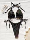 SPARK Sexy Bandage Shine Bikini CS6667