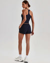 SPARK Women's Racerback Tank Top&Quick Dry Shorts 2 Piece Yoga Set LQ4123