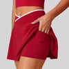 SPARK Criss-Cross V-Waist Outdoor Sports Yoga Tennis Skirt HQ777