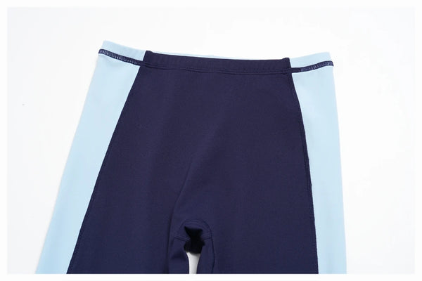 SPARK Color Block Peach Lift Butt Quick Dry Yoga Capri ZC2567