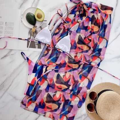 SPARK Women's Printed Sexy Bikini Set CHU256