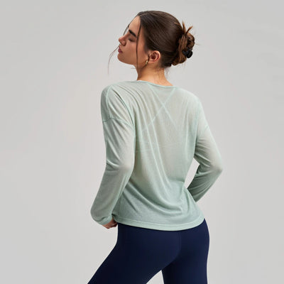 SPARK Women's Breathable Athletic Fitness Smock RQ7417