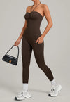 SPARK Women’s Versatile Yoga Jumpsuit with Side Pockets TF80663