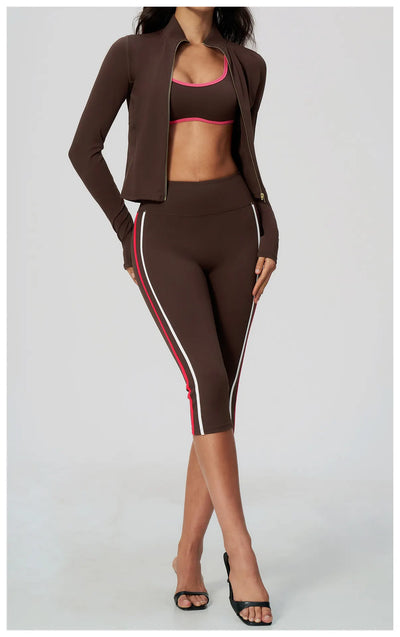 SPARK Women’s Waist-Cinching Long Sleeve Cycling Jacket ZC2578