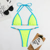 SPARK Triangle Thong Bikini Swimsuit ZY23008