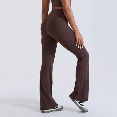 SPARK Women's Flared Pants with Special Sculpting Seamlines CY3412