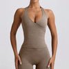 SPARK Halter Neck Yoga Sport Tank Top QY6508