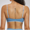 SPARK Women's Color Block Spaghetti Strap Yoga Bra ZC6116