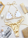 SPARK Sexy Gold Swimsuit CSD666Q