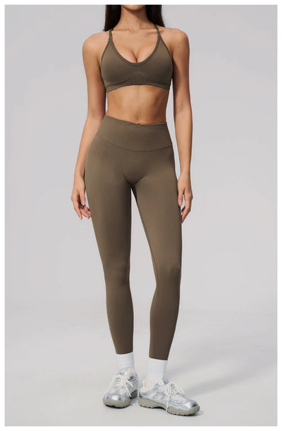 SPARK Seamless Special Back Butt Lifting Tummy Control Yoga Leggings ZC3595