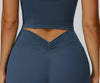 SPARK Back Waist Scrunch Shorts for Women