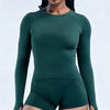 SPARK Seamless High Elasticity Yoga Long Sleeve Top With Thumb Holes OD6896