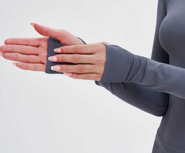 SPARK Seamless Crew Neck Yoga Long Sleeve Top ZC5081