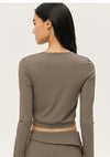 SPARK Women’s Cropped V-Neck Workout Jacket DS126067